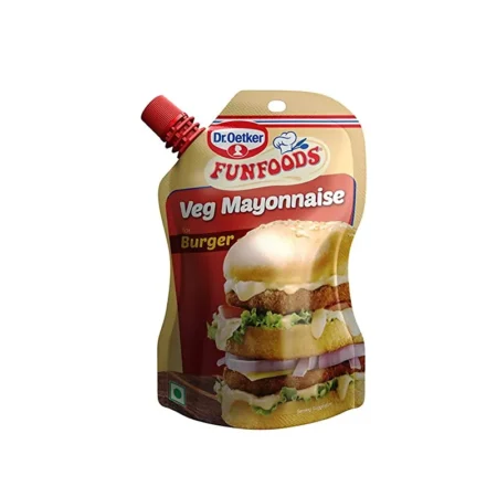 Dr.Oetker Funfoods Veg Mayonnaise For Burger 100G