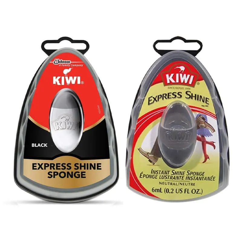 5ml Any Color KIWI Shoe Polish Sponge Express Shine Instant Sponge Shoe  Polish Suitable for Any Color Shoes 