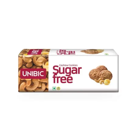 UNIBIC SUGAR FREE CASHEW COOKIES 75G
