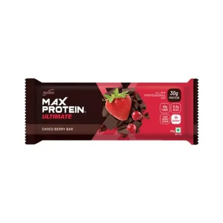 RITE BITE MAX PROTEIN ULTIMATE CHOCO BERRY BAR 100G