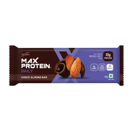 Rite Bite Max Protein Daily Choco Almond Bar 50G
