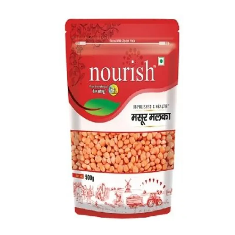 Nourish Unpolished And Healthy Masoor Malka 500G