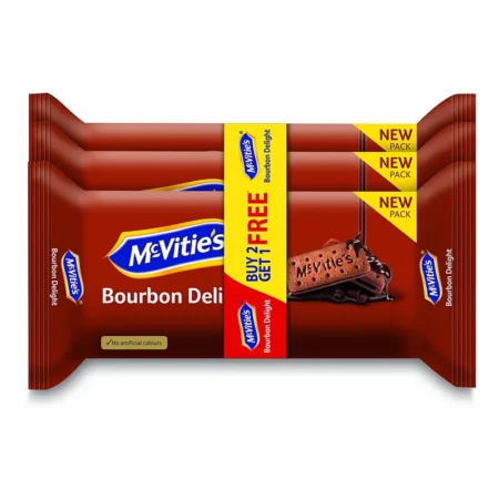 Mcvities Bourbon Delight 300G Buy 2 Get 1 Free