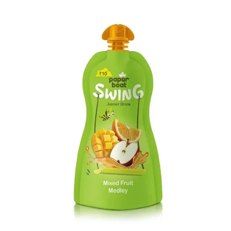 PAPER BOAT SWING JUICIER DRINK MIXED FRUIT MEDLEY 150ML