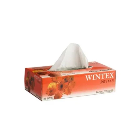 Wintex Prime Face Tissue (20 Cms X 18 Cms) 2Ply 100 Pulls Pack Of 5