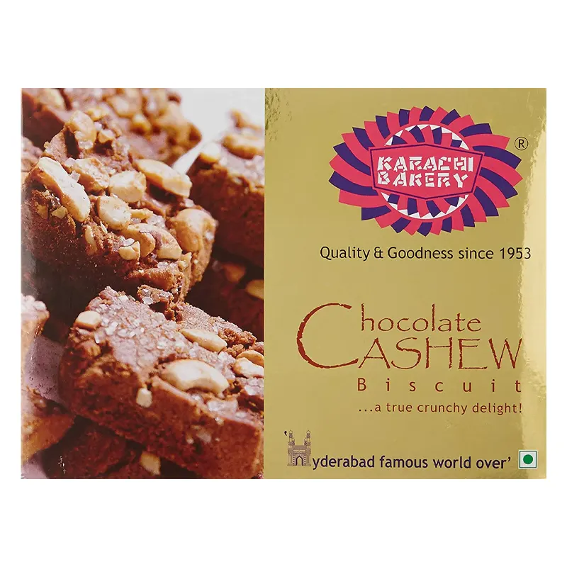 Karachi Bakery Chocolate Cashew Biscuit 400G