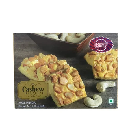 Karachi Bakery Cashew Biscuits Nutty Crunchy Delight 400G