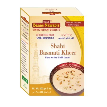 Ustad Banne Nawab'S Shahi Basmati Kheer Blend For Rice And Milk Dessert 200G