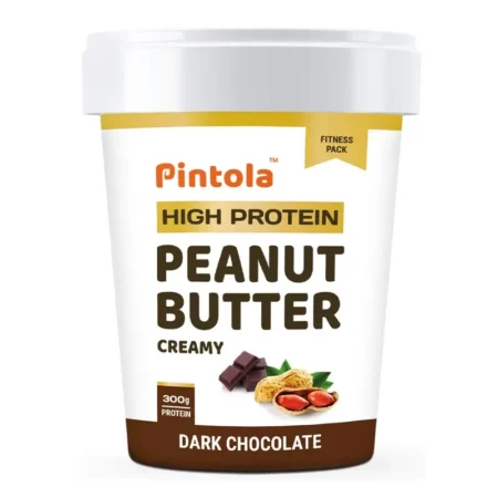 Pintola High Protein Peanut Butter Creamy Dark Chocolate 300G Protein 1Kg