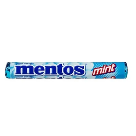 Chewy Dragees Mentos Mint Flavour 29G