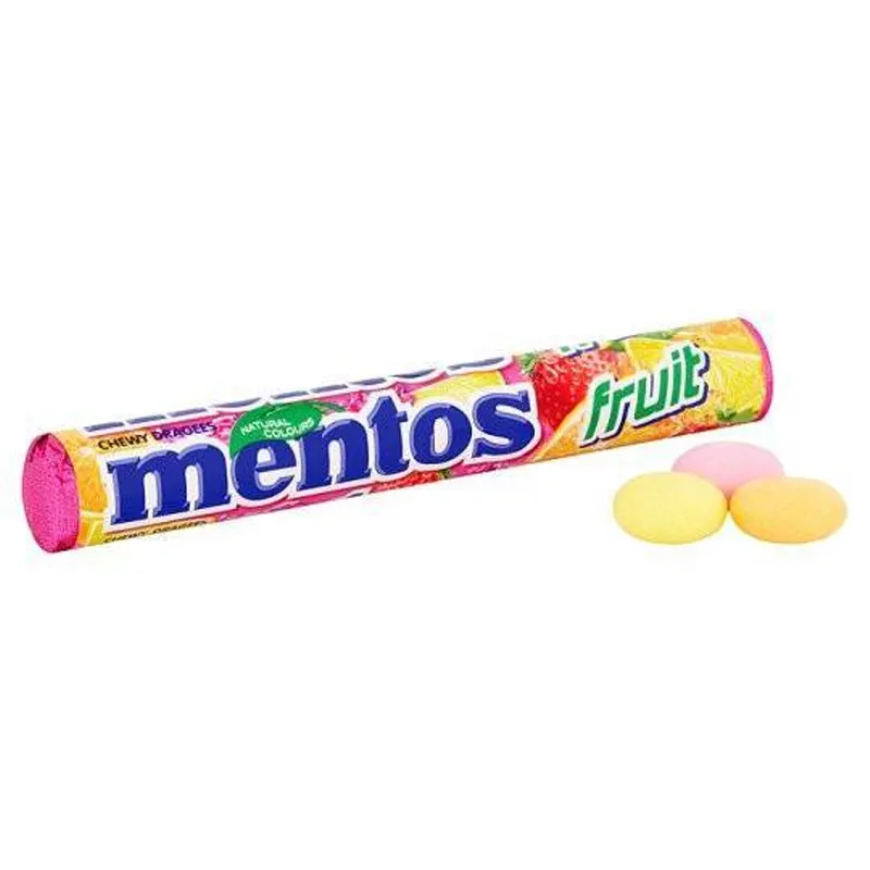 Chewy Drages Mentos Fruit 37G
