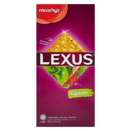 MUNCHY'S LEXUS VEGETABLE VEGETABLE CALCIUM CRACKER 160G