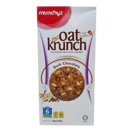 MUNCHY'S OAT KRUNCH DARK CHOCOLATE 156G