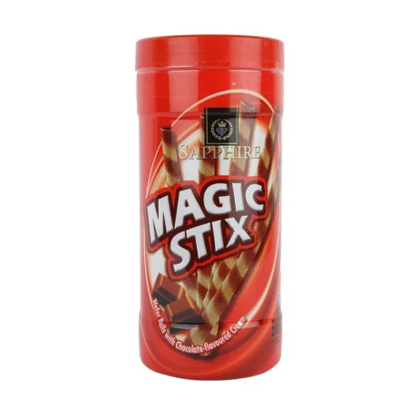 SAPPHIRE MAGIC STIX WAFER ROLLS WITH CHOCOLATE FLAVOURED CREAM 200G