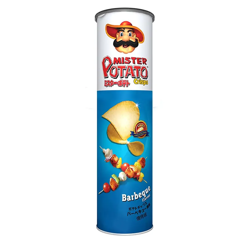 Mister Potato Crisps Barbeque Flavour 130G
