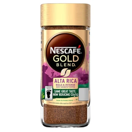 Nestle Nescafe Gold Blend Alta Rica Bold & Intense 100% Arabica Coffee 95G
