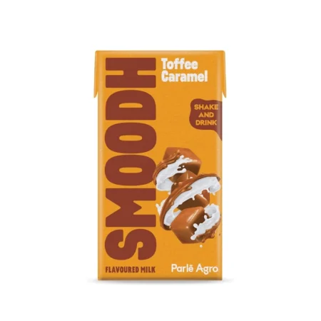 Parle Agro Smoodh Toffee Caramel Flavoured Drink Shake & Sip 80Ml