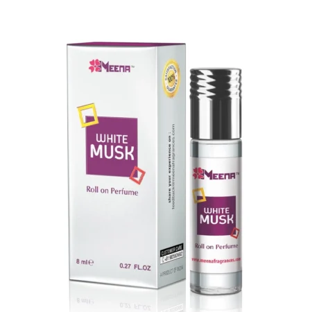 Meena White Musk Roll On Attar 8Ml