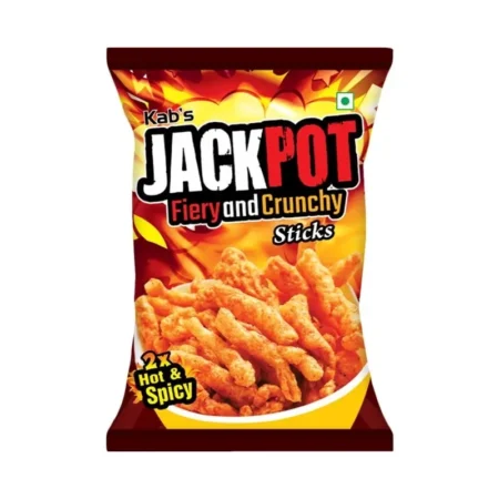 Kab'S Jackpot Fiery And Crunchy Sticks 2X Hot & Spicy 80G+ Free 16G