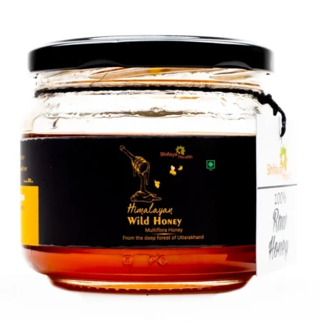 Shifaya Health Himalayan Wild Honey Multiflora From The Deep Forest Of Uttarakhand 100% Raw & Unprocessed Honey 300Gm