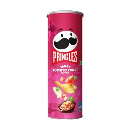 Pringles Tangy Tomato Twist Flavour 102G