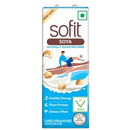 Sofit Soya Milk Naturally Sugar Free Drink 180Ml
