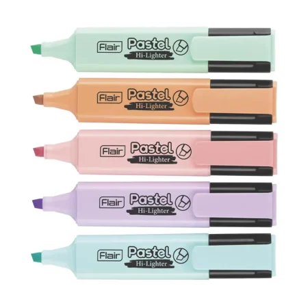 Luxor Highlighter Pastel Set Of 5 Units
