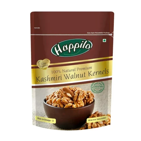 HAPPILO 100% NATURAL KASHMIRI WALNUT KERNEL 200G
