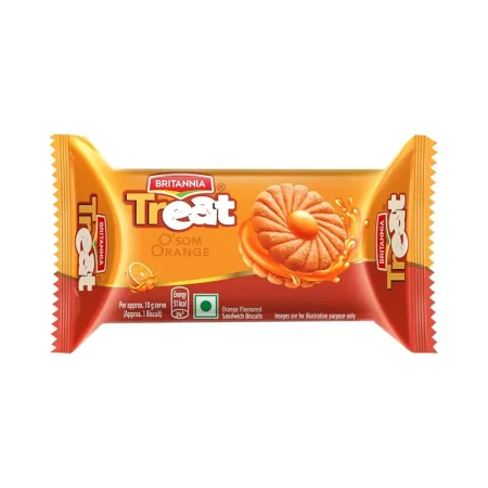 Britannia Treat Orange Creme 51Gm