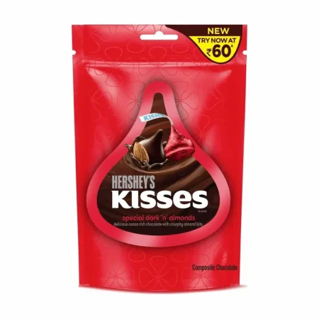 Hersheys Kisses Special Dark N Almonds Chocolste 33.6G