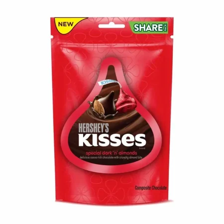 Hershey'S Kisses Special Dark 'N' Almonds Bites100.08Gm