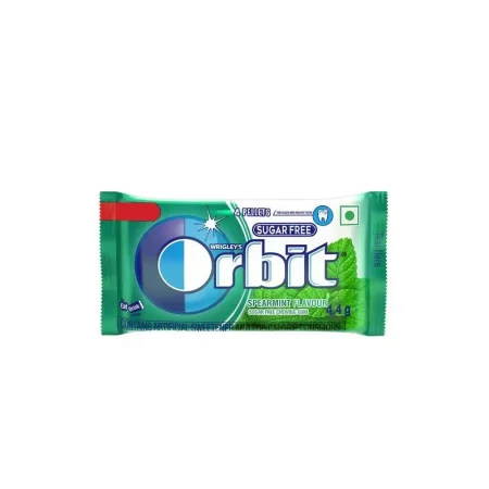 Wrigley'S Orbit Spearmint Sugar Free Chewing Gum 3.3Gm