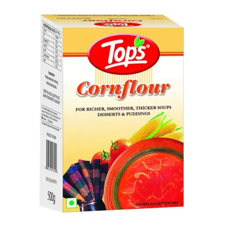 TOPS CORN STARCH FOR RICHER SMOOTHER THICKER SOUPS 500G