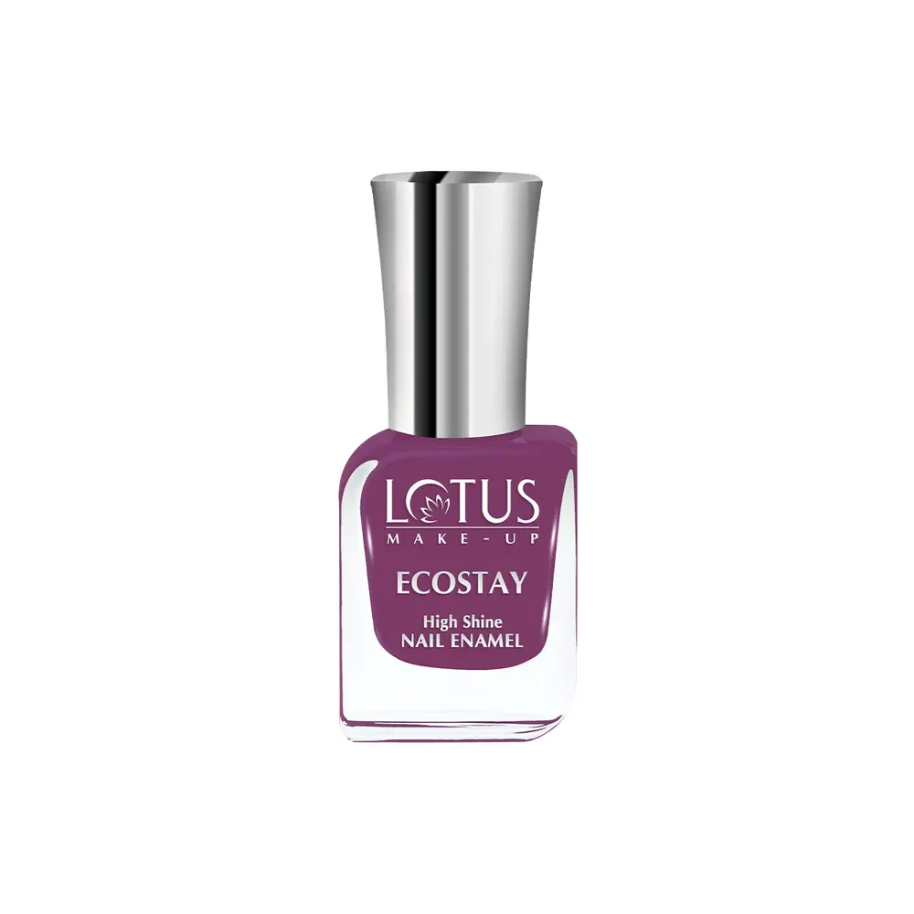 Lotus Make-Up Ecostay Nail Enamel E34 Plum Play 10Ml