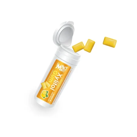 IMPACT MINTS XYLITOL GUM LEMON & MINT FLAVOUR SUGAR FREE 30G