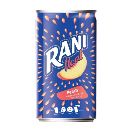 Rani Float Peach Fruit Drink With Reat Fruit Chunks 180Ml