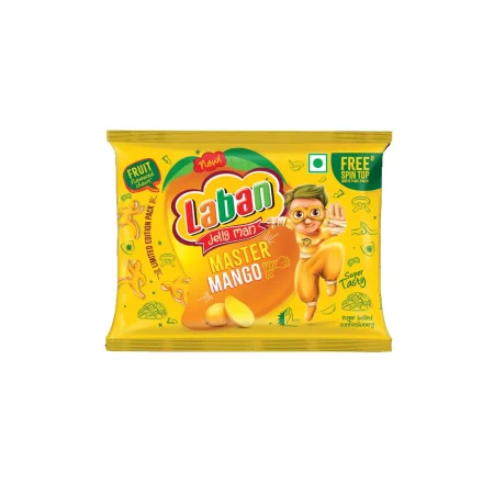 Laban Jelly Man Master Mango Flavour Chew Super Gum19.5G