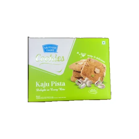 Mother Dairy Cookies Kaju Pista Delight In Every Bite 200G