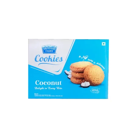 Mother Dairy Cookies Coconut Delight In Every Bite 150G