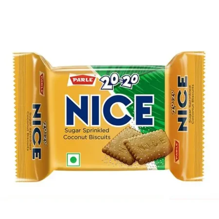 PARLE 20 20 NICE SUGAR SPRINKLED COCONUT BISCUITS 68.75G