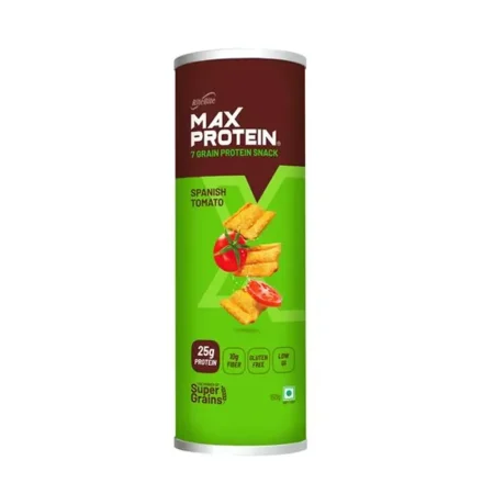 Rite Bite Max Protein 7 Grain Protein Snack Spanish Tomato 120G