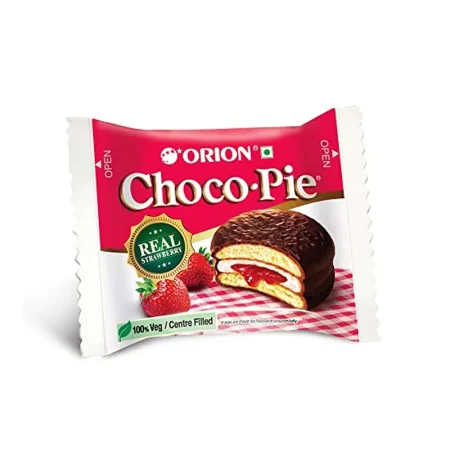 Orion Choco-Pie Real Strawberry 25G