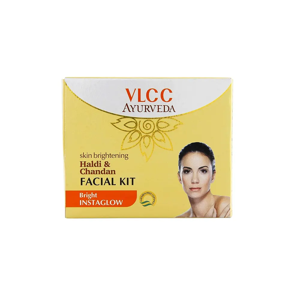 Vlcc Skin Brightening Haldi And Chandan Facial Kit Bright Instaglow 50G