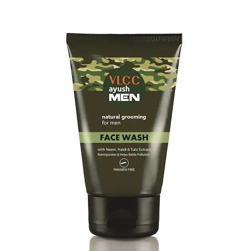 Vlcc Ayush Men Natural Grooming For Men Face Wash 50G