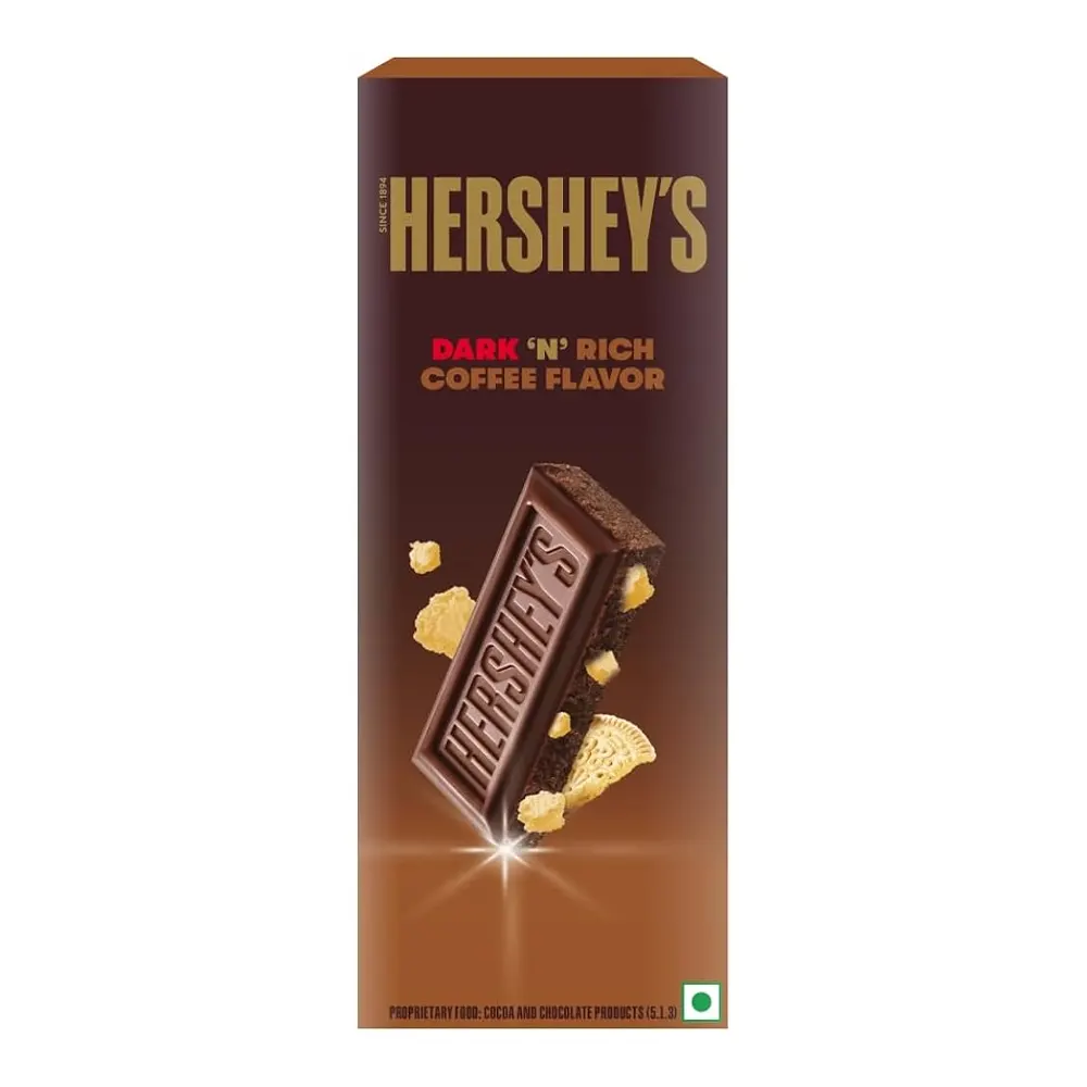 Hershey'S Dark 'N' Rich Coffee Flavour 100G