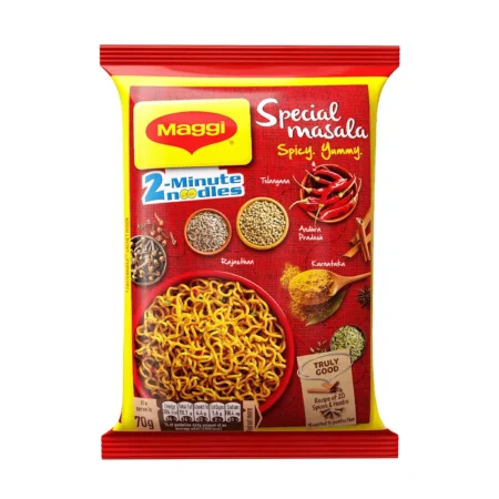 NESTLE MAGGI 2 MINUTE NOODLE SPECIAL MASALA SPICY YUMMY 70G
