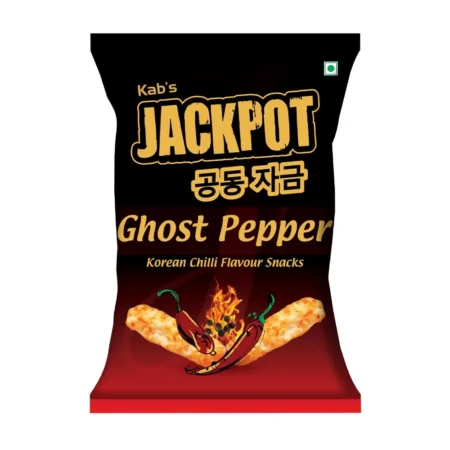 Kab'S Jackpot Ghost Pepper Korean Chilli Flavour Snacks 60G