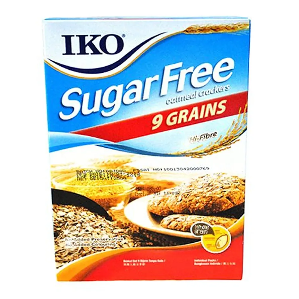 Iko Sugar Free Oatmeal Crackers 9 Grains 200G