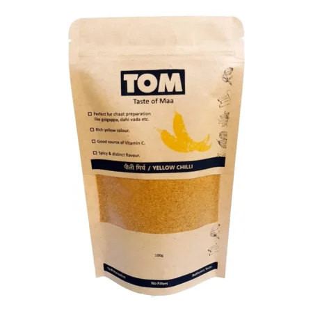 Tom Taste Of Maa Yellow Chilli Powder 100G