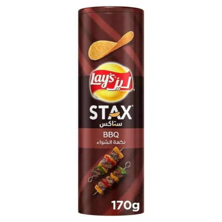 Lays Stax Bbq Flavore 170Gm